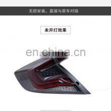 Landnovo Hot Selling Body Parts Modified Car Reversing Parking Car Star Design Rear Light for Honda Civic Led Taillight thumbnail-4