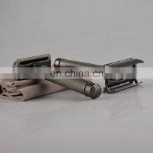 Kinghood Customized Metal Double Edge Blade Razor Butterfly Adjustable Razor For Face thumbnail-1