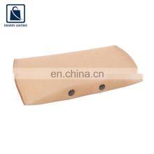 2021 Wide Range of Luxury Design Anthracite Fitting Unisex Genuine Leather Sunglasses Case thumbnail-5