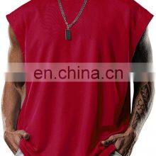 Factory In-stock Sleeveless Oversized Hoodies Pullover Sports Sweatshirts Plus Size Men's Hoodies thumbnail-2