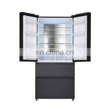 558L Best Price CB SAA SASO Approved 110V 60Hz Frost Free French Door Touch Screen Fridge thumbnail-2