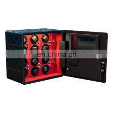 JIMBO Automatic Watch Winder With 12 Slots Touch Screen Japanese Mabuchi Motor Luxury Automatic Watch Winder Box thumbnail-2