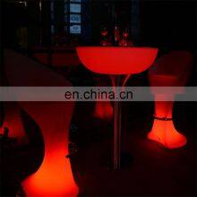 Light up Bar Nightclub Hookah Lounge Led Furniture/changing Color Led Tables and Chairs Furniture Sectional Sofas Lighting thumbnail-2
