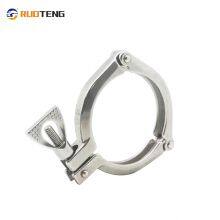 [RUOTENG] ISO Heavy Duty Three Piece Sanitary Stainless Steel 304/316L Pipe Fitting 3 PCS Part Ferrule Clamp thumbnail-3
