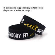 Soft Bracelets Eco-friendly Sports Wrist Bands Debossed Wristbands Comfortable Personalized for Event thumbnail-3
