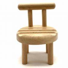 Wooden Chair Design Holder for Mobile Phone Used on Desk Home thumbnail-2