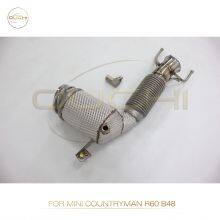 Exhaust Downpipe for Mini F56 B48/Countryman R60 B48/F56 B38/R56 Stainless Steel Performance Upgrade Increase High-performance Auto Parts thumbnail-2