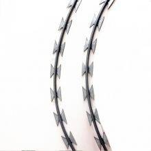 Expanded Razor Barbed Wire Fence Flat Wrap Razor Barbed Wire Diamond Weld Razor Wire Fence Sustainable Waterproof thumbnail-6