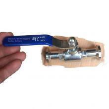 1/2 Inch Sanitary Ball Valve Suitable for 12.7 Steel Pipe Clamp Chuck, 25.4 Manual Ball Valve, 304 Stainless Steel Straight-through Quick-install Valve thumbnail-5