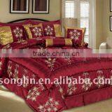 7Pcs Embroidery Comforter Set thumbnail-1