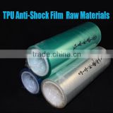 clear anti shock screen protector material 3 layers TPU roll imported for mobile phone