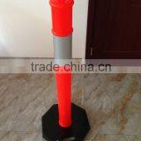 Saudi Arabia T-Top Bollard With Reflective Band & 6kg Base