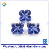 Faceted Loose Gemstones Glass Stone With Four Clovers Beads Glass Jewelry thumbnail-4