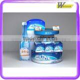 Blue Paper Dump Bin Show