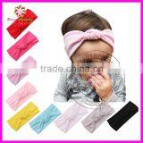 Knot Cotton Elastic Headband, Cotton Headband, Knot Cotton Elastic Hairband thumbnail-1
