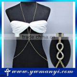 Fashion China Jewelry Wholesale Jewelry Making Gold Body Chain Fake Gold Chains B0027 thumbnail-1
