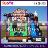 Hot Sale Halloween Theme Inflatable Combo With Slide,inflatable Bouncy Castle for Kids