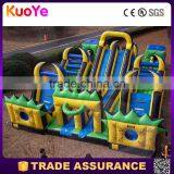 Sharp Corner Type Adult Inflatable Obstacle Course for Sale