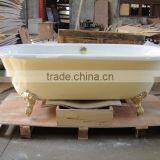 Classical Shower Bath With Colored Paint