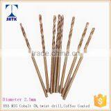 HSS M35 Cobalt Drill Bit , Dia 2.5mm, Fully Ground Twist Drill thumbnail-3