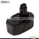 Power Tool Battery / Cordless Tool Battery for Dewalt 18V Black (Ni-MH)