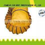Flame retardant pvc coated spiral steel vent duct