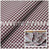 Made in China Soft Yarn Dyed Gingham Check Shirting Fabric