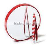 Round Shape Magnification Plastic Fogless Shower Mirror for Man