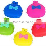 Bowknot Silicone Purse Kid Purse thumbnail-1