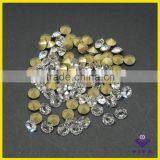 Big Size White Machine Cut Glass Chaton Crystal Point Back Rhinestone for Jewelry thumbnail-5