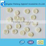 2016 New Fashional Double White Mother of Pearl Shell Button