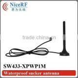 2015 SW433-XPWP1M Waterproof Sucker Antenna 2.15dBi 433MHz Antenna Sucker Antenna Quality Choice thumbnail-1