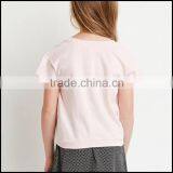 The New Design Child Plain Blank T-shirt With Round Neck thumbnail-3