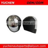 New Arrival YUCHEN Car Gear Shift Knobs Chrome Caps 5 Speed For OPEL VECTRA C SIGNUM 2002 2003 2004 2005 Car Styling