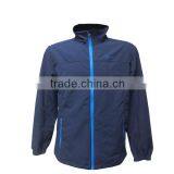 New High Quality Customized Blue Softshell Jacket