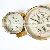 high quality glycerin filled pressure gauge with best price made in china