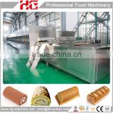 Stainless steel making full automatic swiss roll plant