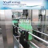 PLC control stainless steel level adjusted drink bottling machine for non gass liquid