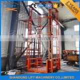 Electric hydraulic goods elevator warehouse cargo material lifting platform