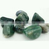 Natural Green Moss Agate Tumbled Stone