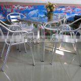 Good Quality Dining Table Chairs Restaurant Aluminum Set YC020 YT8A thumbnail-1