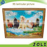 High Quality PET 3D Lenticular Pictures of Horse thumbnail-1