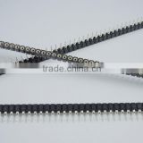 Pitch 2.54mm 40 Pin Tin PCB Panel IC Breakable Round Female Header Strip