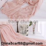 Wholesale striped cotton scarf