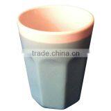 Solid Color Stoneware Tea Cup Coffee Mug thumbnail-1