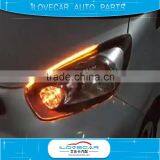 Sequential Flexible Tube Strips, Switchback Running LED Headlight Strips, Soft DRL Lamp Strip