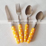 Popular 4pcs Cutlery Jieyang Factory Cutlery