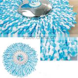 high quality floor cleaning spin mop washable microfiber refill