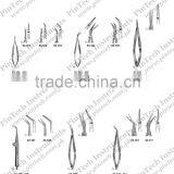 Surgical Micro CASTROVIEJO VANNAS NOYES WECKER Scissors Spring Type Flat Handles Medical Instruments thumbnail-2