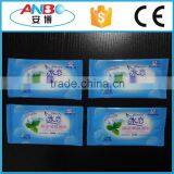 Automatic 230 Bags/min Back Side Seal Single Cleaning Wet Wipes Packing Machine for Airline thumbnail-2